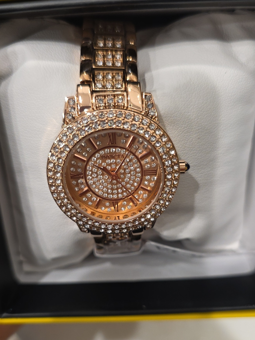 812. Invicta Wildflower Women's Watch - 32mm, Rose Gold (69426) - Picture 5 of 8